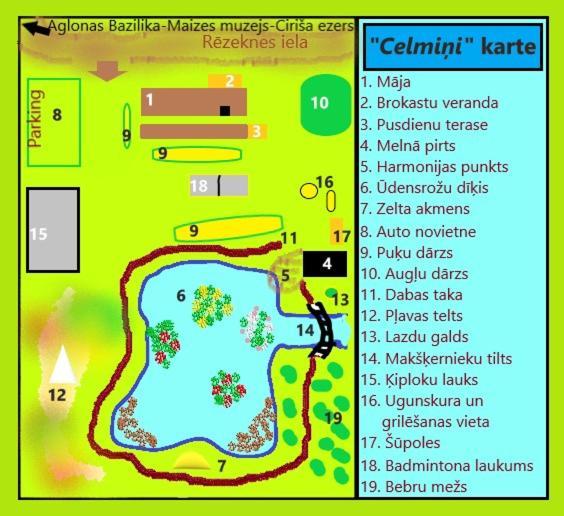 Vila Idilliska Latgaliesu Lauku Maja Ar Melno Pirti Aglona Exteriér fotografie